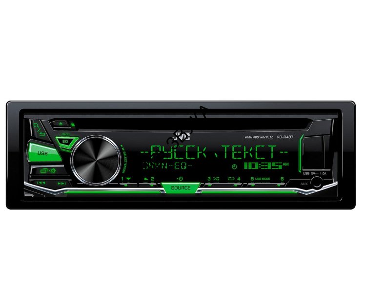 CD/MP3-ресивер с USB JVC KD-R487 