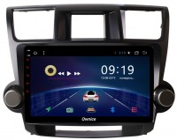 Штатная магнитола Toyota Highlander U40 2007-2014 Roximo Ownice G50 S1616T (в комплекте 4 камеры кругового обзора)  