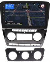 Штатная магнитола OEM GTSIM10-1022 Skoda Octavia II A5 2004-2013 с климатом и без Android 4G SIM 