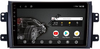 Штатная магнитола Suzuki SX4 2006-2016 classic PCavto vomi AK427R9-MTK  Android  Штатная магнитола для Suzuki SX4 2006-2016 classic - PCavto vomi AK427R9-MTK на Android 10, 8-ядер и 2Гб-32Гб памяти