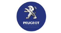  Светодиодная подсветка в дверь автомобиля с логотипом Peugeot (синий) MyDean CLL-038