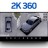 Магнитола для 9" рамки с функцией 360 - FarCar BX855-360 на Android 13, монитор 9.5" QLED+2K, 6/128Гб, CarPlay, 4G SIM-слот, 4 камеры в комплекте
