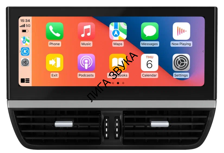 Штатная магнитола Porsche Cayenne 2011-2017 CarMedia ZF-3018-GE Tesla-Style Android 13.0