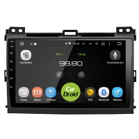 Штатная магнитола Toyota Land Cruiser Prado 120 2002-2009 Roximo CarDroid RD-1105F-Y Android с усилителем
