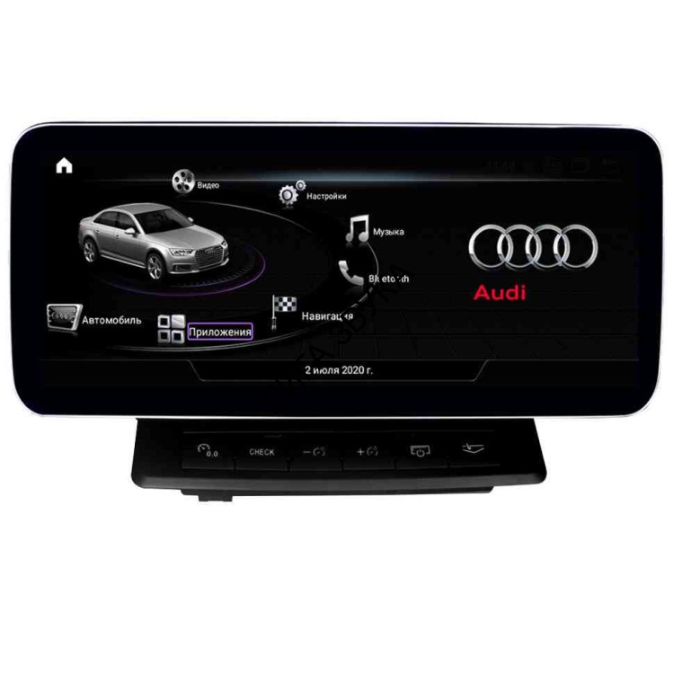 Штатная магнитола Audi Q7 2009-2015 MMI-3G PF7949FYHIT4 / 2617G (cо встроенным модулем для подключения камер 360) 