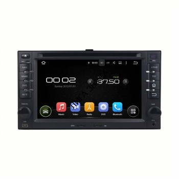 Штатная магнитола KIA универсальная CarMedia XN-6227-P6 Android 10  Штатная магнитола KIA универсальная CarMedia XN-6227-P6 Android 10 