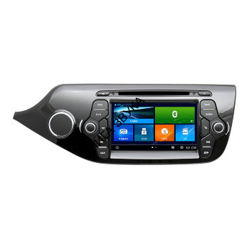 Штатная магнитола Kia Ceed MyDean 2216-2 Piano Black Штатное головное устройство MyDean 2216-2 для автомобиля KIA Cee'd (2012-) Piano Black