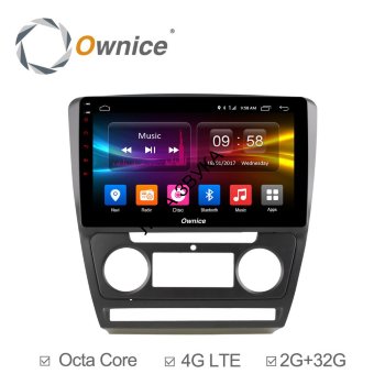 Штатная магнитола Skoda Octavia A5 2009-2013 (взамен Swing, Bolero, Colambus) Roximo Ownice C500+ S1920P 4G LTE Ownice C500+ S1920P - Штатная магнитола Skoda Octavia A5 Android 6.0 