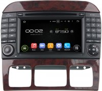 Штатная магнитола Mercedes-Benz S-class W220 1998-2005 CarMedia KD-7217-P3-7