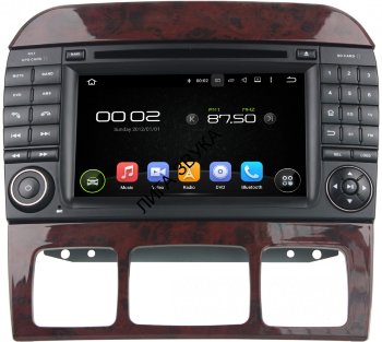 Штатная магнитола Mercedes-Benz S-class W220 1998-2005 CarMedia KD-7217-P3-7 Штатная магнитола для Mercedes Benz S-класс 1998-2005 W220 - CarMedia KD-7217-P3-7 на Android 7.1 с 2ГБ оперативной памяти!
