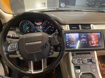 Штатная магнитола Range Rover Evoque 2016-2019 Radiola RDL-1266-16+ монитор 12.3&quot;, Android, 8+128Гб, CarPlay, 4G SIM-слот Штатная магнитола Range Rover Evoque 2016-2019 большой штатный экран Radiola RDL-1266-16+ монитор 12.3", Android, 8+128Гб, CarPlay, 4G SIM-слот