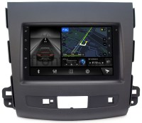 Штатная магнитола Mitsubishi Outlander II (XL) 2006-2012 Canbox M-Line 9863-RP-MMOTBN-84 на Android 4G-SIM, 2/32, DSP
