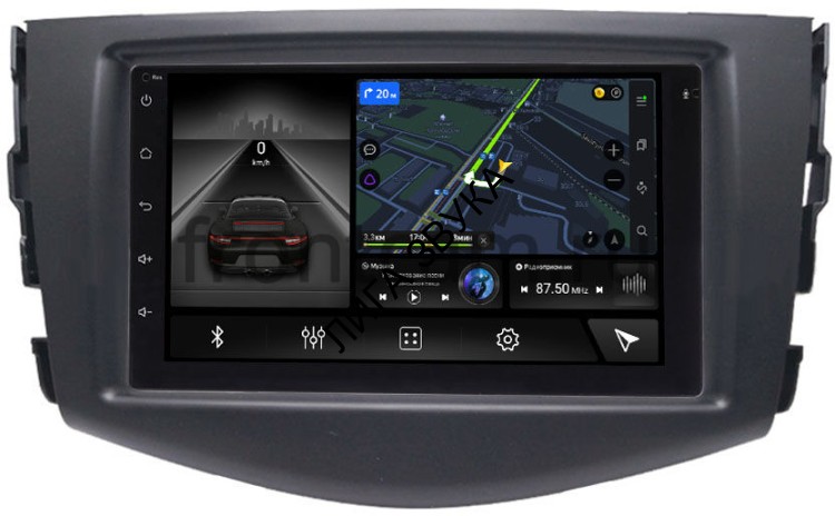 Штатная магнитола Toyota RAV4 (XA30) 2005-2016 Canbox 4475 Android (4G-SIM, 6/128, DSP) 