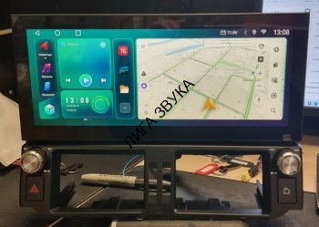 Штатная магнитола Toyota Land Cruiser Prado 150 2009-2013 high (для высоких комплектаций с кругом) Android 12 Carmedia KP-T1203FW+OL-1053-Q Штатная магнитола Toyota Land Cruiser Prado 150 2009-2013 high (для высоких комплектаций с кругом) Android 12 Carmedia KP-T1203FW+OL-1053-Q