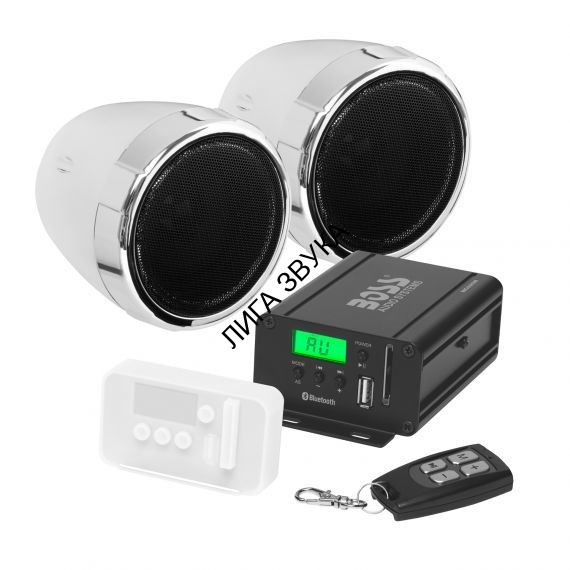 Акустическая система для мотоциклов, скутеров, квадроциклов Boss Audio MC520B