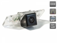 CCD штатная камера заднего вида с динамической разметкой Porsche, Volkswagen AVEL AVS326CPR (#105)