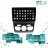 Штатная магнитола Citroen C4 2013-2016, DS4 2012-2016 Parafar PF554XHD Android