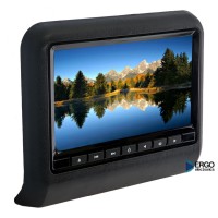 Навесной монитор на подголовник ERGO ER10L со встроенным DVD плеером и монитором 10"