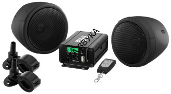 Акустическая система для мотоциклов, скутеров и квадроциклов Boss Audio MCBK520B Boss Audio Marine MCBK520B – проверенная временем модель MC500 с дополнительным модулем Bluetooth.