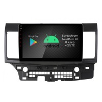Штатная магнитола Mitsubishi Lancer X 2007-2016 Roximo RI-2612 Android 4G DSP