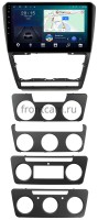 Штатная магнитола Skoda Octavia A5 2004-2013 черный Canbox L-Line 4170-10-1217 Android 4G-SIM, 2/32, TS18, DSP, QLed