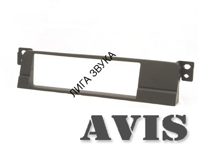 Переходная рамка 1DIN BMW 3er E46 в комплектации без штатной навигационной системы Avel AVS500FR (#005)